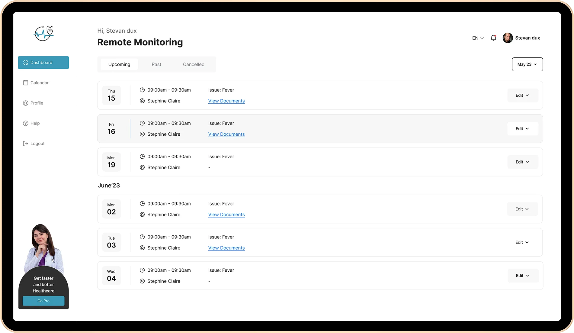 Remote Monitoring